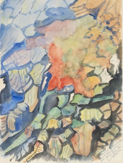 Bernard NEBOUT (XXème siècle)
Roches dans l'eau (S