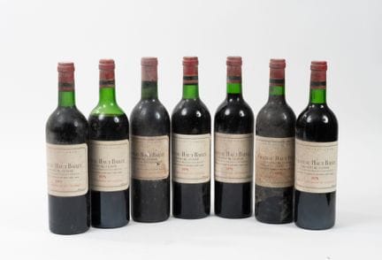 CHÂTEAU HAUT-BAILLY
1 bottiglia, 1971 e 6 bottigli