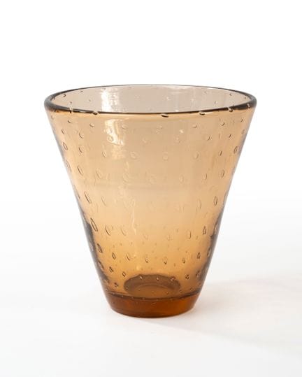 DAUM FRANCE
Grande vaso.
In vetro fumé e con bolle
