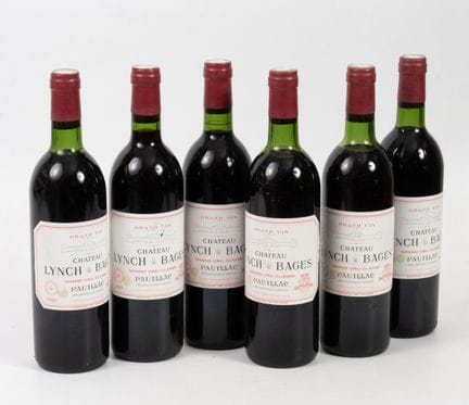 CHATEAU LYNCH BAGES
12 bottiglie, 1980.
GCC5 Pauil