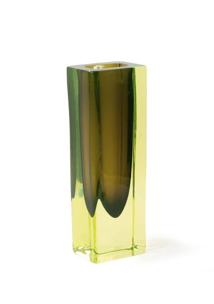 CENEDESE
Vaso sommerso, 1974.
Esemplare in vetro d