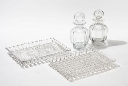 BACCARAT
Vassoio modello Bambou torse, 17 x 25 cm.