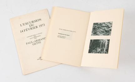 GETTE (Paul-Armand).
L'excursion du 14 février 197