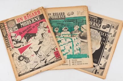 UN REGARD MODERNE. 
Libération. Bazooka. Bulletin 