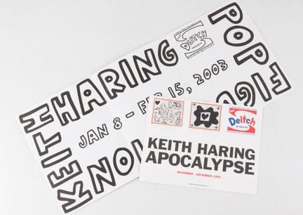 HARING (Keith). 
- Pop Figuration. New York, Deitc