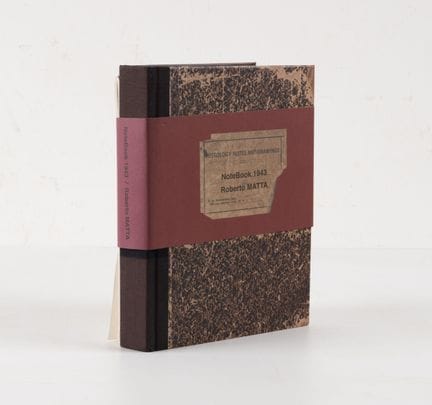 MATTA (Roberto). 
NoteBook 1943. Santiago du Chili