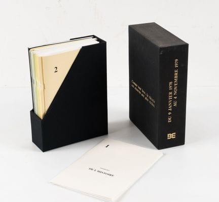 SOLNEMAN (Adreba). 
Du 9 janvier 1978 au 4 novembr