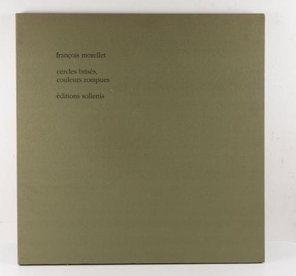 MORELLET (François). 
Cercles brisés, couleurs rom