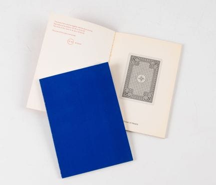 LAWLER (Louise). 
Untitled. Red and blue. New York