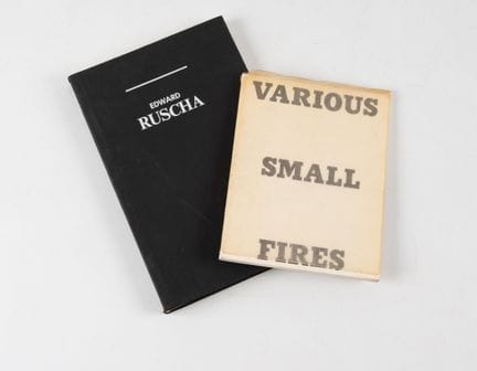 RUSCHA (Edward).
- Various small fires and milk. 1