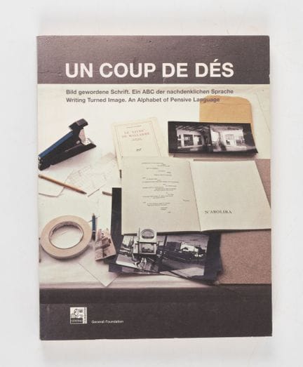UN COUP DE DES. 
Bild gewordene Schrift. Ein ABC d