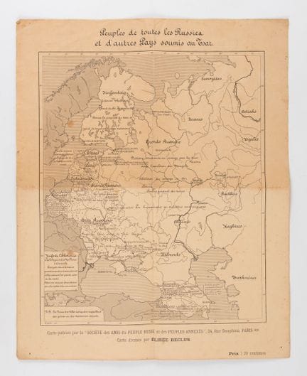 RECLUS (Elisée). 
Peuples de toutes les Russies et