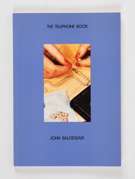 BALDESSARI (John). 
The Telephone Book (with Pearl
