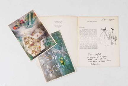 MATTA (Roberto). 
Hubert Damisch, Lettre à Matta. 