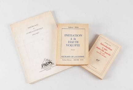 ISOU (Isidore). 
-  Isou & la Méca-Esthétique (194