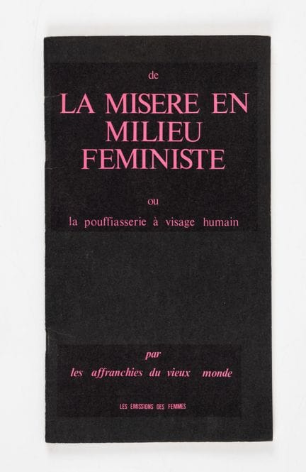 Les Affranchies du Vieux Monde. De la Misère en mi