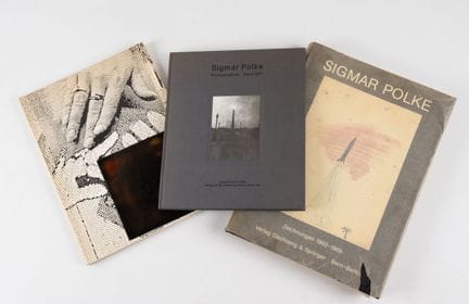 POLKE (Sigmar). 
- Fotografías. París, 1971. Colon
