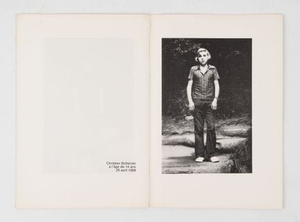 BOLTANSKI (Christian).
10 portraits photographique