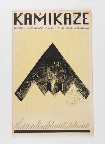 KAMIKAZE. 
Revue d'information panique et de Roman