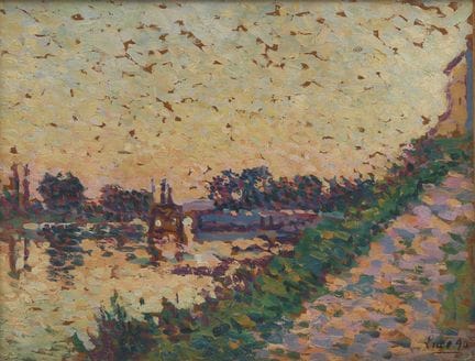Maximilien Luce
(French, 1858-1941)
La Seine à Her