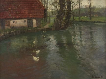 Frits Thaulow
(Norwegian, 1847-1906)
The River Can
