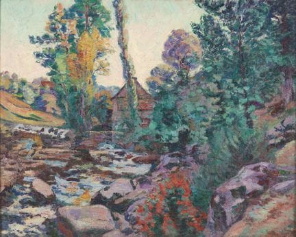 Armand Guillaumin
(French, 1841-1927)
Rivière à Cr