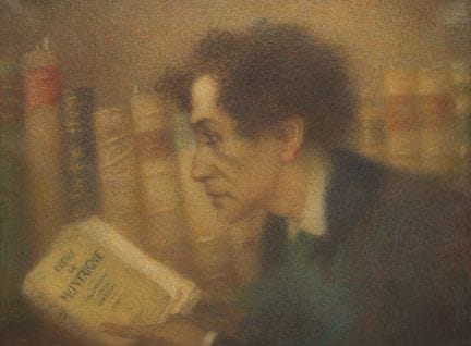Lucien Lévy-Dhurmer
(French, 1865-1953)
Portrait o