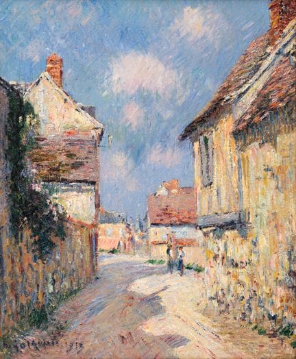 Gustave Loiseau
(francese, 1865-1935)
Rue de l'Hop