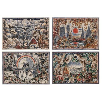 Marcel Gromaire
(francese, 1892-1971)
Les Quatre S
