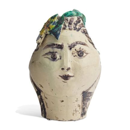 Pablo Picasso
(Spanish, 1881-1973)
Tête de Femme C