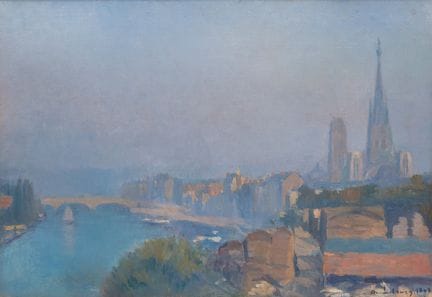 Albert Lebourg
(French, 1849-1928)
Vue de la Cathé