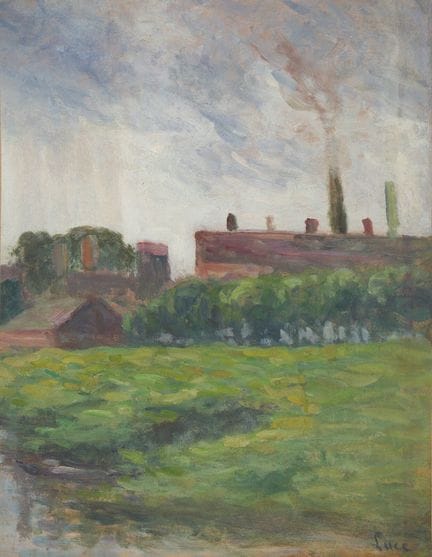 Maximilien Luce
(francese, 1858-1941)
Paesaggio ne