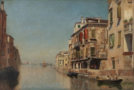 François Brunery
(Italiener, 1849–1926)
Venezianis