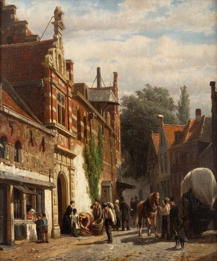 Cornelis Springer
(Niederländer, 1817–1891)
Straße