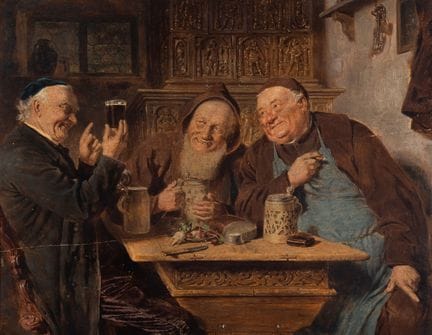 Eduard von Grützner
(Deutsch, 1846–1925)
Ein geban