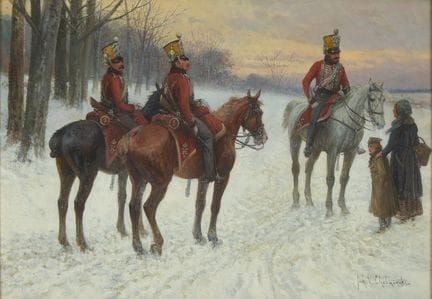 Jan van Chelminski
(polaco, 1851-1925)
¿Jinetes en