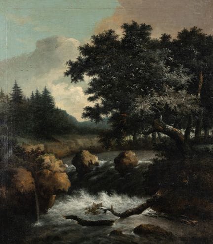 Schüler von Jacob Salomonsz van Ruysdael
(niederlä
