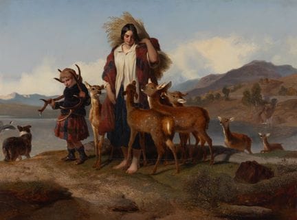 Atribuido a Richard Ansdell 
(británico, 1815-1885