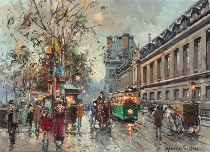 Antoine Blanchard
(Französisch, 1910–1988) 
Quai d