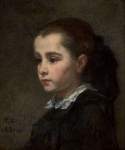 Thomas Couture
(Französisch, 1815–1879)
Porträt ei