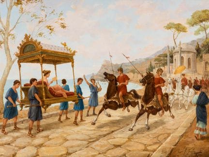 Ettore Forti
(italiano, 1850-1940)
La litera
óleo 