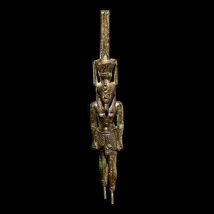 Nefertum égyptien en bronze
Période tardive, 26e-3