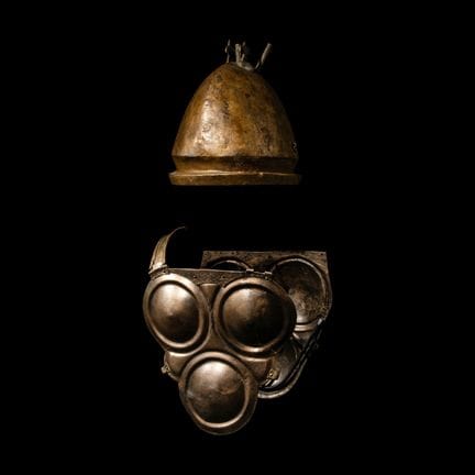 Armadia in bronzo di epoca etrusca
Circa 500-450 a