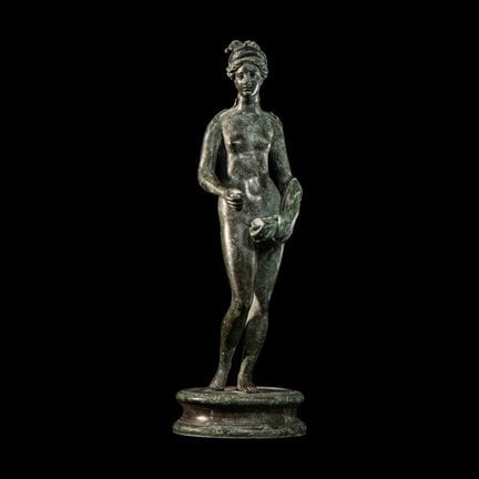 Venere romana in bronzo con intarsi in argento
Cir