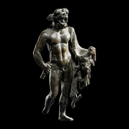 Hercule gallo-romain en bronze
Vers les IIe-IIIe s