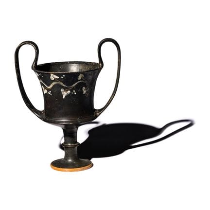 Kantharos béotien à glaçure noire
Vers 450-400 av.