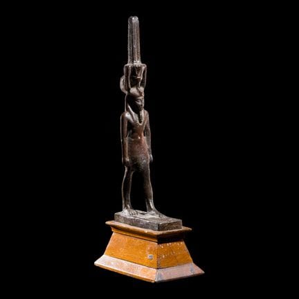 Nefertum égyptien en bronze
Période tardive, 26e-3