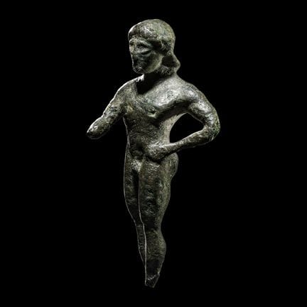 Kouros étrusque en bronze
Vers le VIe-Ve siècle av