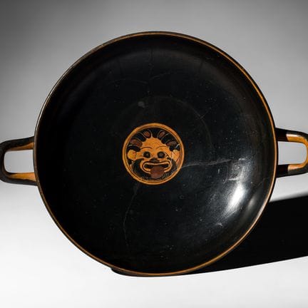 Coupe à yeux attique à figures noires
Vers la fin 