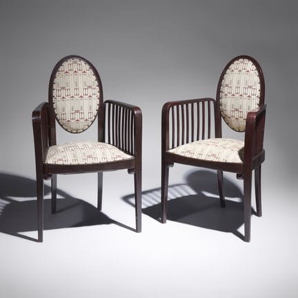 Josef Hoffmann
(austriaco, 1870–1956)
Coppia di po